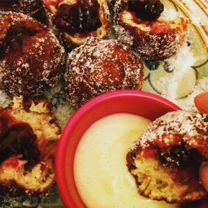 Blackberry Jam Doughnuts