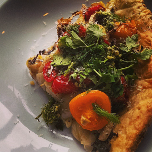Tomato Fennel Tart